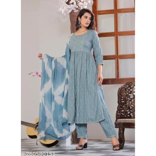 HEER CRECATION 3 pcs set nayra cut