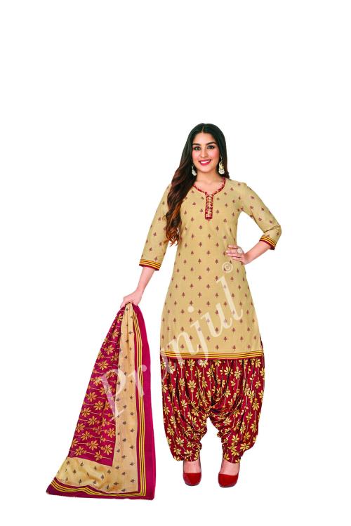 PRANJUL READYMADE COTTON CHURIDHAR L 2506
