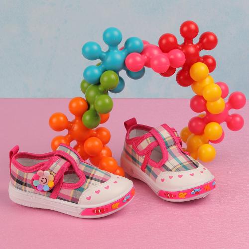 Jazzy Juniors Pink Girls Casual Shoes
