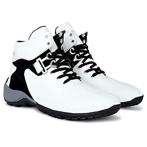 PGD Trendy Premium Super Boots For Men (White)