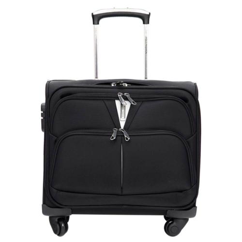 Black Laptop Trolley Bag, 29 L