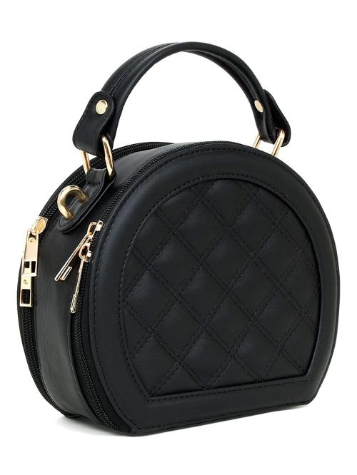 Legal Bribe Women Black Sling Bag