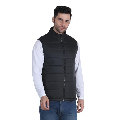 Barcelona Men Solid Colour Black Jacket