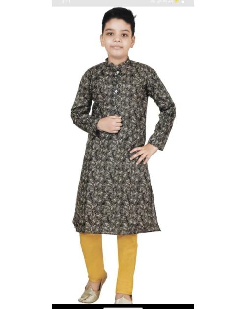 DigiMart Boys Festive & Party Kurta and Pyjama Set  (Multicolor Pack of 1)