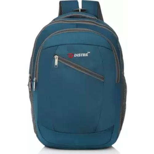 Distril Large 30L Laptop Backpack Spacy unisex backpack and reflective strip 30 L Laptop Backpack (Green)