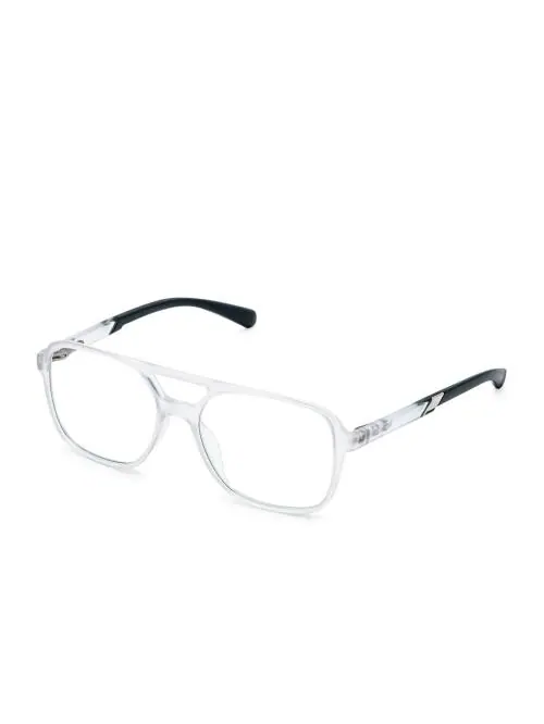 Intellilens Black Glass Pilot Blue Cut Computer Glasses For Men And Women