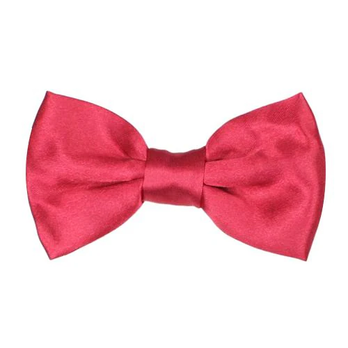 Kavove Solid Essentials Maroon Bow Tie