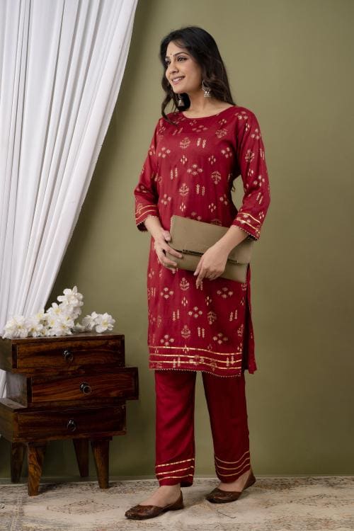 Mialo fashion kurti with palazzo pant