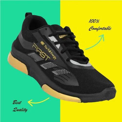 Jootiyapa men Running Shoes (Black)