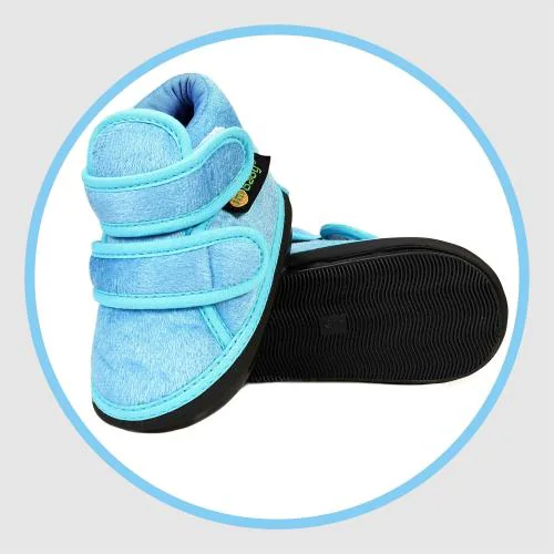 im baby Boys and Girls Baby Shoes Kids Footwear with Chu Chu Sound 12-18 Month Sneakers (Blue)
