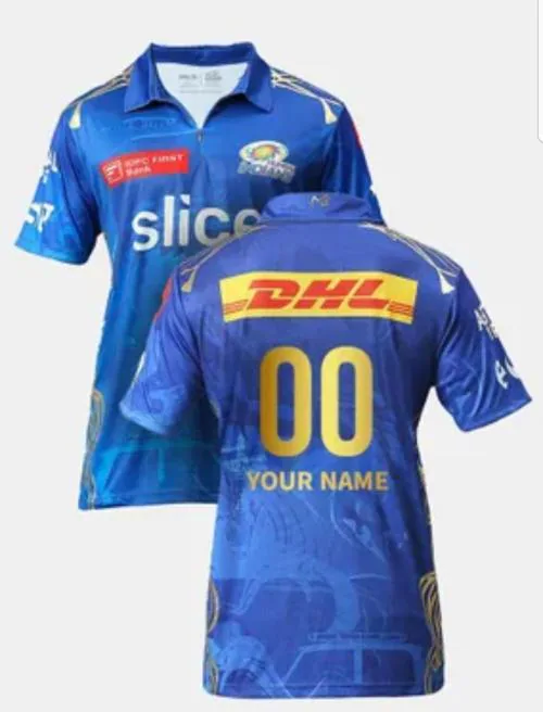 Galactik Mumbai Indians MM IPL Fan jersey t shirt for men-M