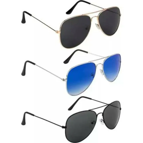FUNK sunglasses for men & women Multicolor pack of 3