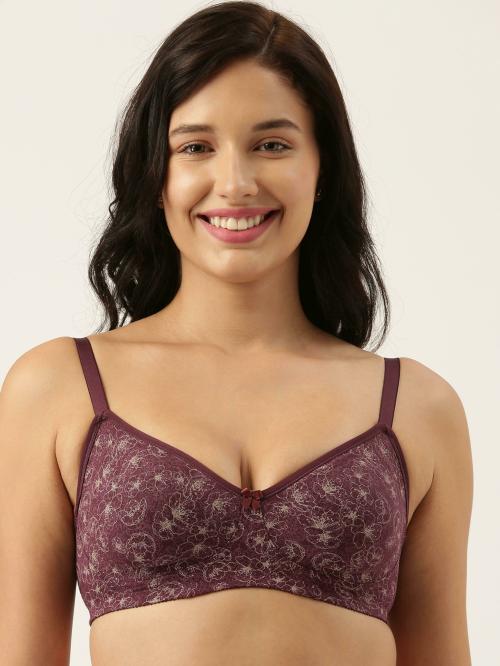 Enamor A074 Side Support Shaper Stretch Cotton Everyday Bra for Women- High Coverage, Non Padded and Wirefree