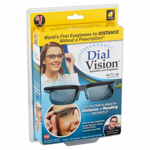 KSBOY Dial Vision Eyeglasses Nearsighted Reading Presbyopia Eye Glasses (-6D To + 3D )Vision