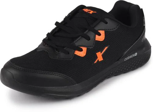Sparx Men SM-653 Black Neon Orange Sports Shoes