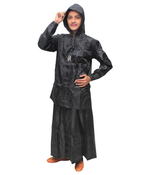 Goodluck Women's Raincoat & Skirt-Top