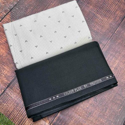 Raymond Premium Printed Giza Cotton Shirt and Matching Trouser Fabric Combo-JodiPrint-86