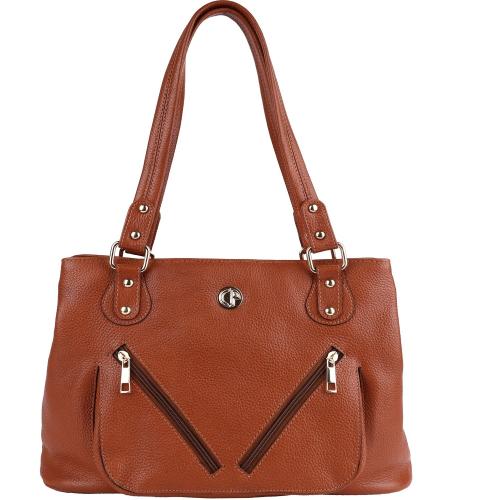 CP CLIVE PATTEN Women Tan Shoulder Bag ()