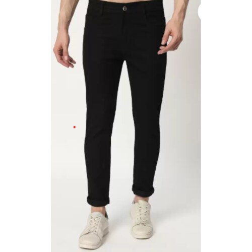 ANGERHOOD Rocking Your Look with Stylish Denim Jeans | Versatility of Denim Jeans Black Size-32