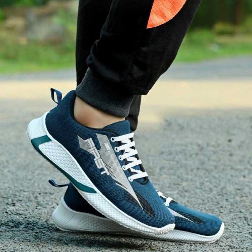 Axter Blue Sports Shoes For Men