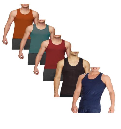 VEE SAA MENS INNER CLOUR VEST(PACK OF 5)_XXL