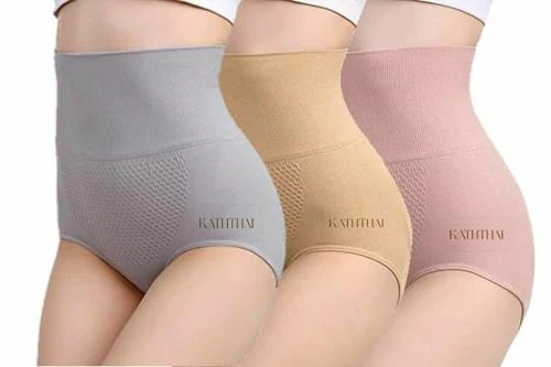 KATHTHAI Shapewear | Shapewear Panty | Tummy Control Panty | Seamless Shapewear | Shaper Briefs | Briefs | Shapewear Underwear | Seamless Control Panty | Full Body Shapewear | Shapewear for Women-M