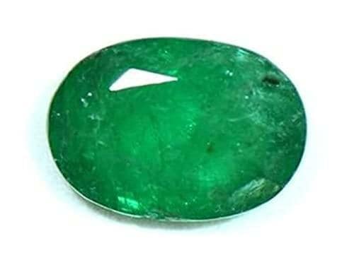BAGUE Natural Crystal Emerald Gemstone 5.25 Ratti