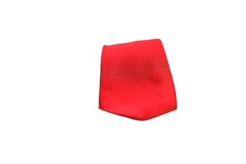 KARAVASTRA Red Coloured Microfiber Necktie for Men (HI67)