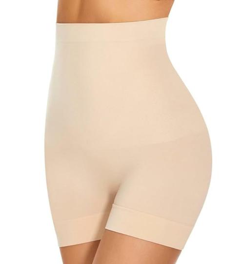 KATHTHAI High Waisted Tummy Tucker Women Shapewear Belly Fat Shapewear for Full Body Shapewear for Women Tummy and Thigh Slimming Technology Tummy Shaper for Women Body Shaper for Women (SIZE)-XXL