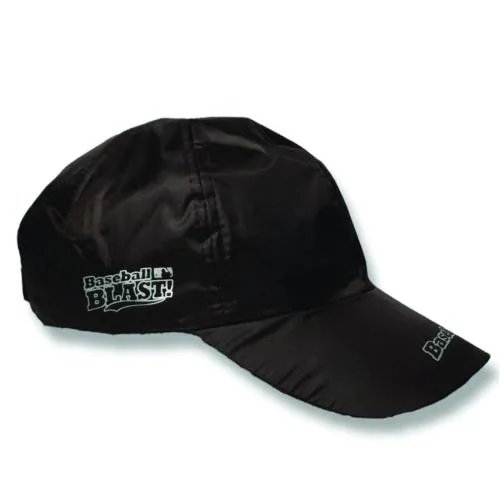 Classic Caps Monsoon Cap with Logo Printed On Peak and Side with Good Nylon Fabric (Brown)