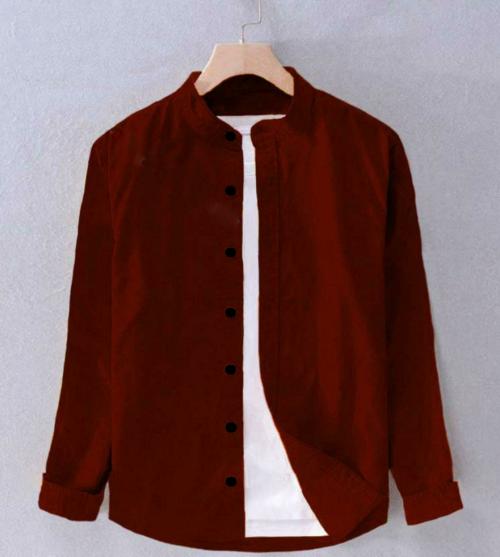 Rebelify Chinese Collar Shirt | Mens Shirt | Shirts for Men | Shirts