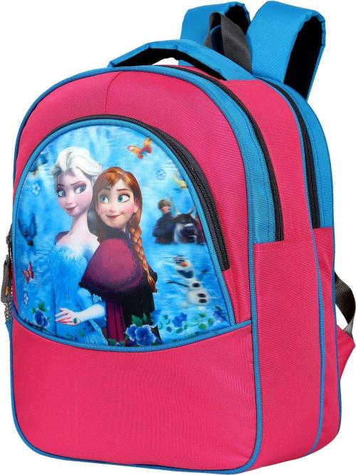 Bayo Blue & Pink | Polyester | Frozen School Bag
