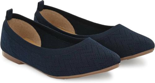 Taurene Women Ultra Light Weight Knitted Fabric Bellies (Navy)