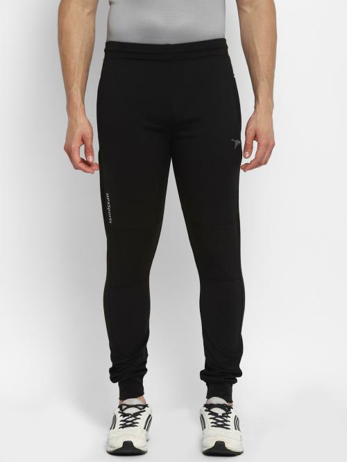 HPS Sports Men Black Lycra Blend Solid Track Pants (M) - JioMart
