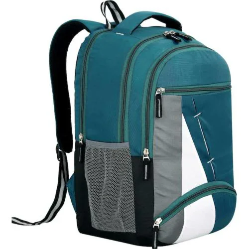 Zeden Green Polyester Laptop Backpack 35 L
