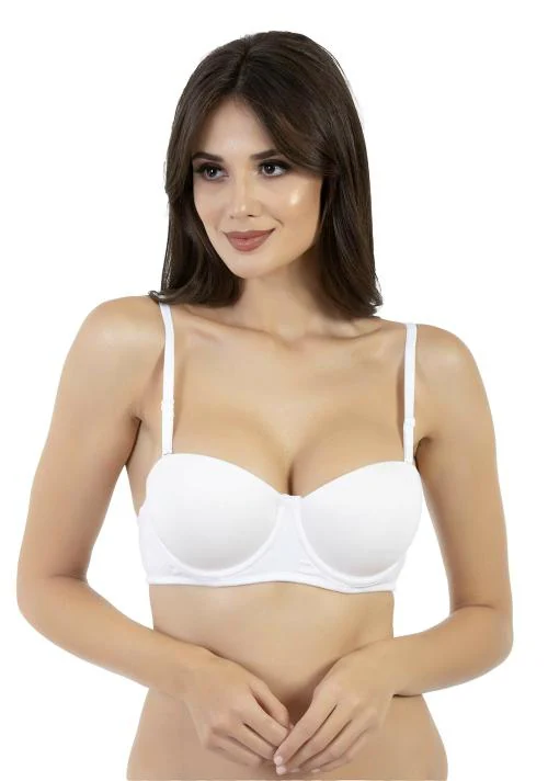 Buy ENVIE Women's Padded Bra_Ladies Modal Wired T-Shirt BraGirls Inner  Wear Casual Use Everyday Padded Bra - (White/32D) Online at Best Prices in  India - JioMart.