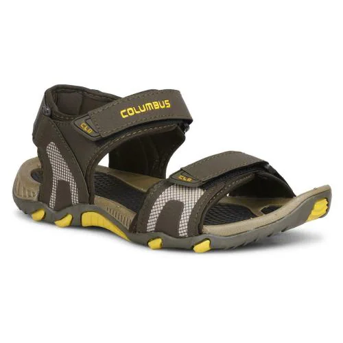 Columbus MAUSAM Men Yellow Sandal