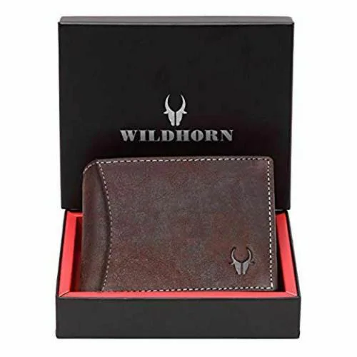 Buy WildHorn Top Grain Leather Wallet for Men I RFID Protected I ...