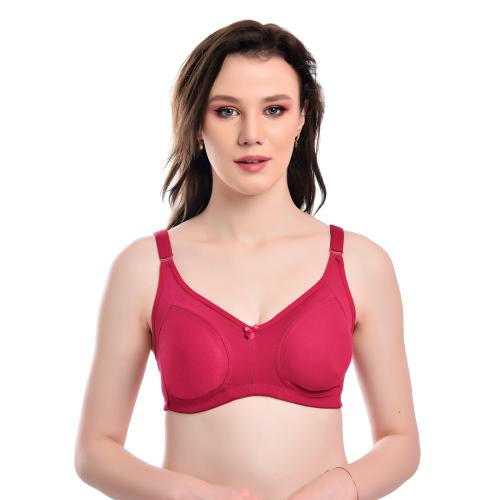 Buy Missfire Bra for women , Women's Minimizer Bra, Regular Women's Bra (Pack Of 1)(Dark Red