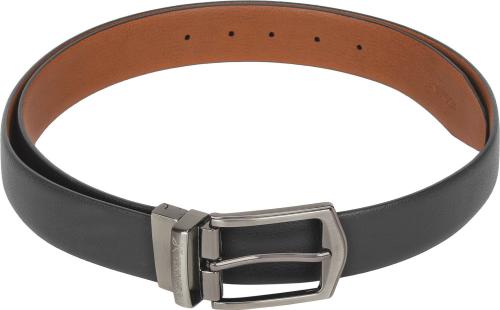 Jens Koch Men Black Genuine Leather Reversible Belt - 32