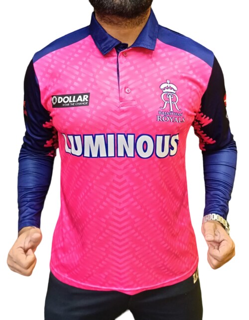 DEZIGO RAJASTHAN ROYAL IPL CRICKET JERSEY 2023 M
