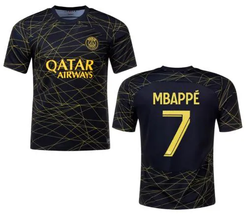 Teky PSG Home Football Jersey Mbappe 7 for Boys