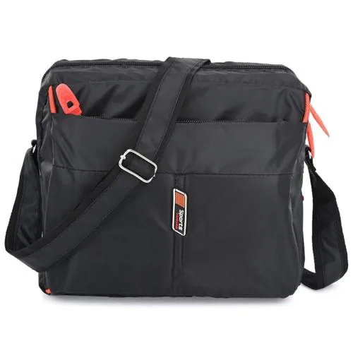 Mumbai Tourister Black Men & Women Sling Bag