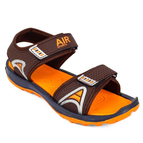 Buy Mens Lightweighted Comfortable Sports SandalOrange Online at Best