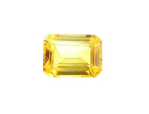 The Gallery of Gemstone 4.50 Carat 4.90 Ratti Pure Yellow Sapphire for Astrological Purpose