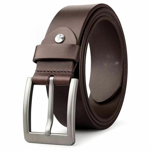 LUXURY LEATHER BEST QUIALITY LEATHER BELTS FOR MEN | COLOR -BROWN | SIZE-36