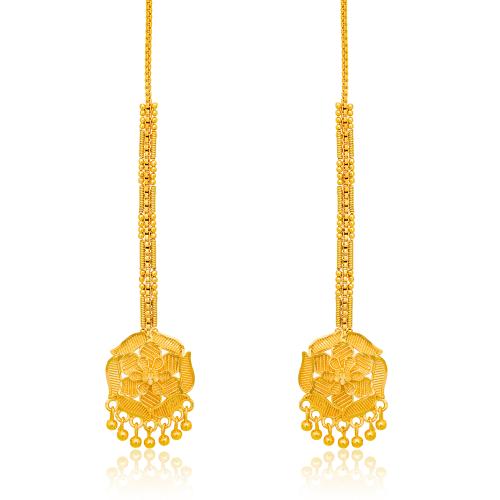 arch fashion Trditional Gold Platted Changeable Kaanchain Earrings CMB2018,2021