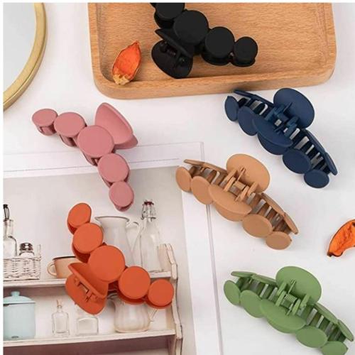 Buy FREEBIES Hair Clutcher Hair Claw Hair Holder Multi Color Matte Color Formal