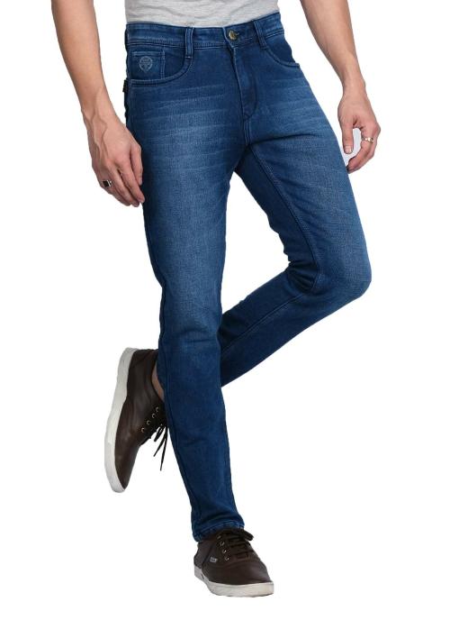 Mastec JEANS Denim Blue Narrow fit Jeans for Men