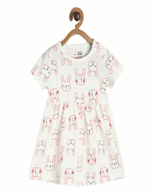 MINI KLUB Baby Girls Marshmallow Cotton Dress
